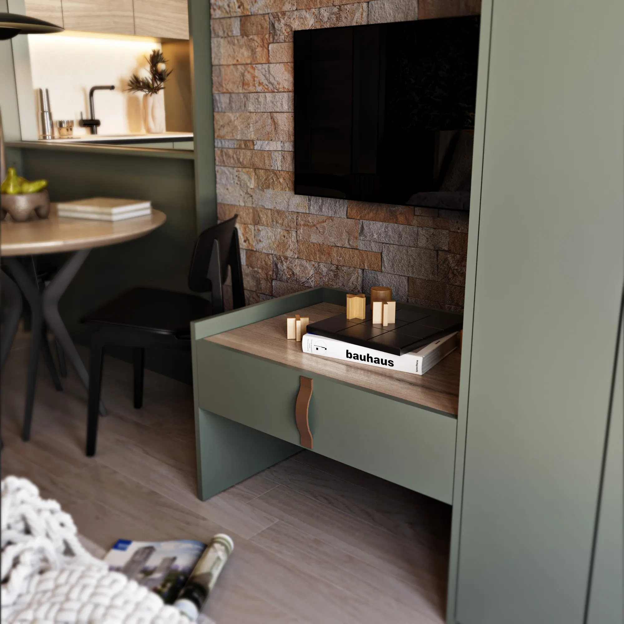 Projekat enterijera, Apartman na Kopaoniku